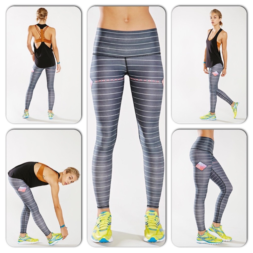 Teeki Women's Gray Reflection Legging